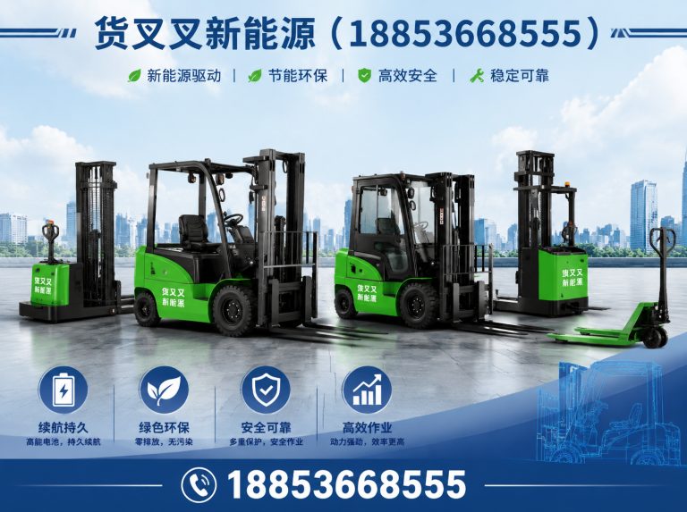 沂南县货叉叉新能源展示图
